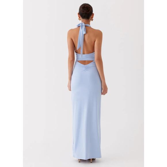 Peppermayo Whisked Away Halterneck Maxi Dress - US 2 - Picture 5 of 5